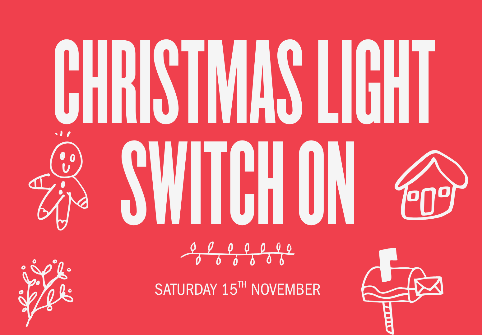 Stretford town centre light switch on | Saturday 15th November 