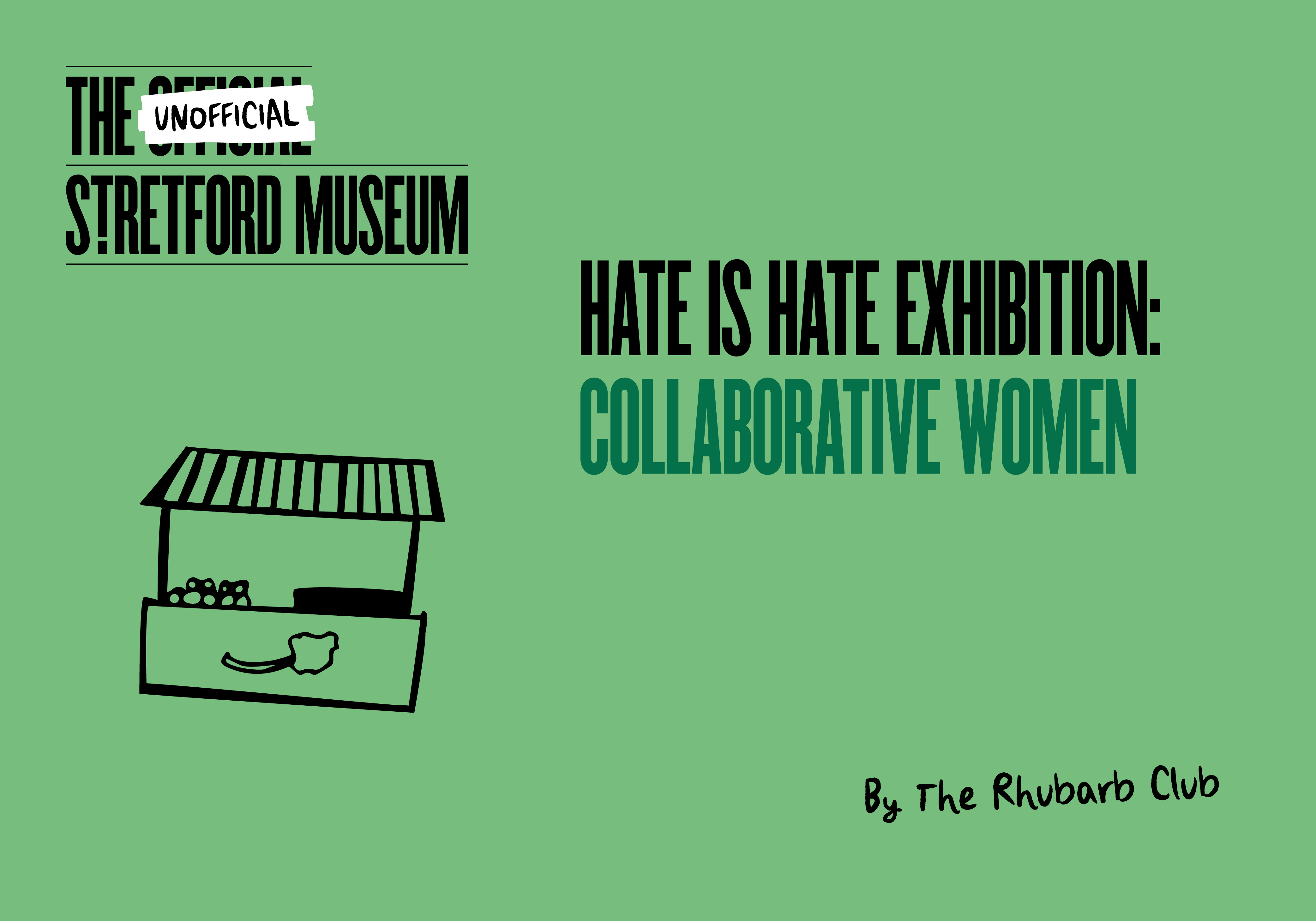 Hate is Hate Live Podcast | The Rhubarb Club | The Unofficial Stretford Museum | 10th September, 6-8pm